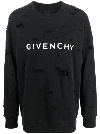 givenchy sweatshirt ripped